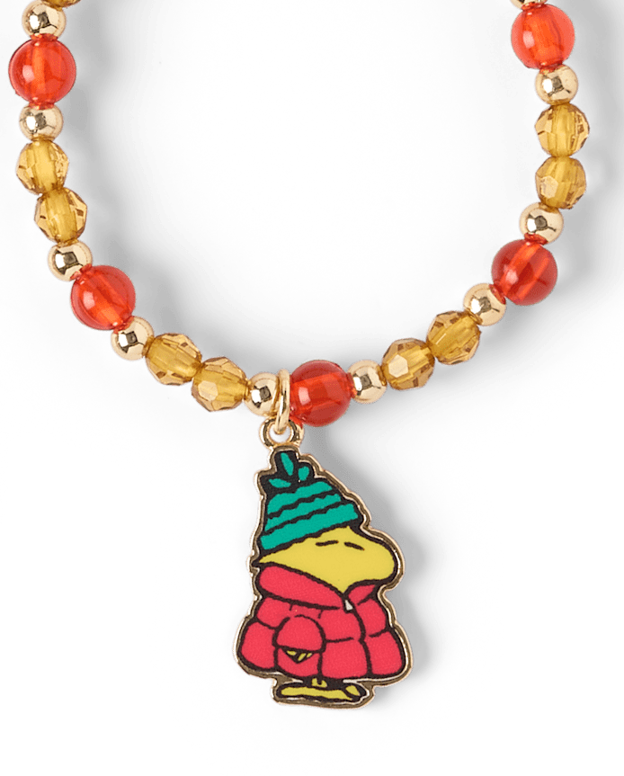 Girls Snoopy™ Holiday Beaded Bracelet 3-Pack