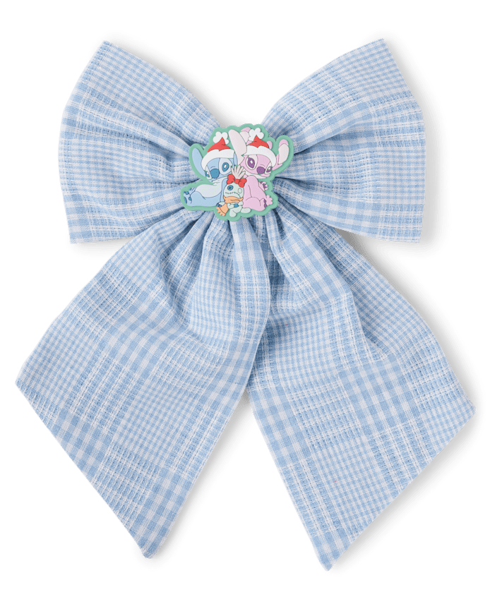 Girls Stitch™ Plaid Bow Hair Clip