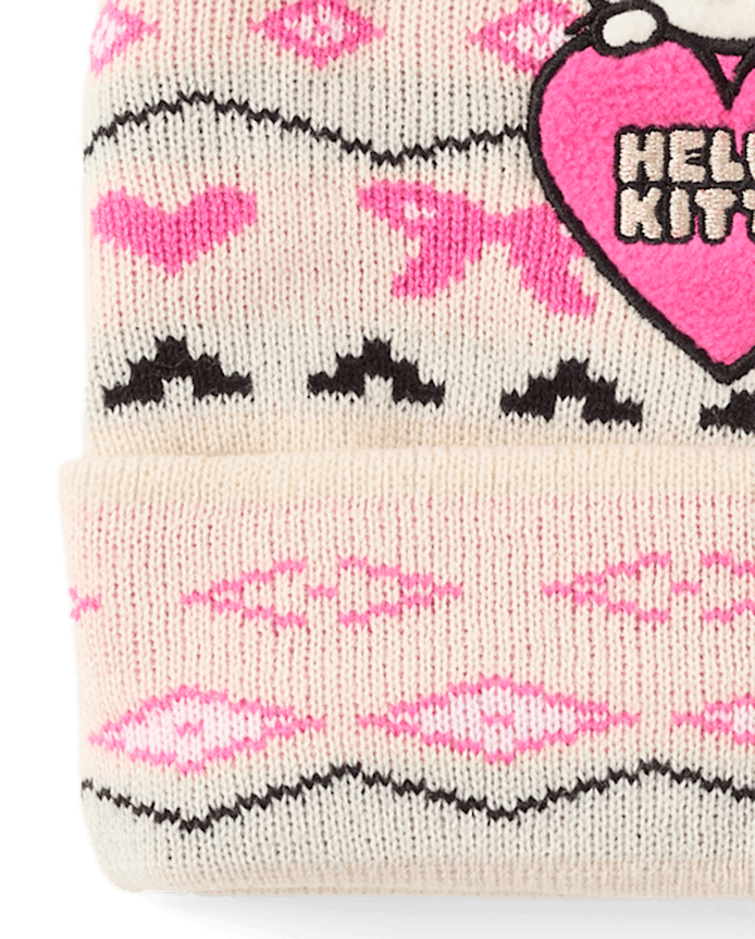 Girls Hello Kitty® Fairisle 2-Piece Cold Weather Set