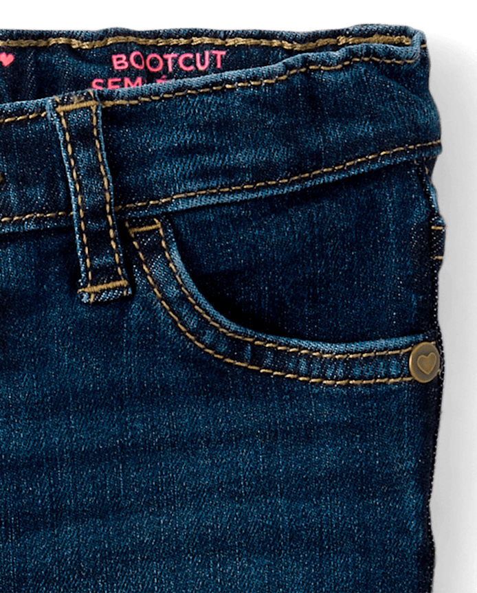 Baby And Toddler Girls Bootcut Jeans 2-Pack