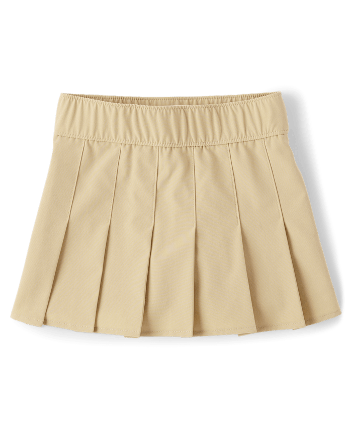 Girls Uniform Quick Dry Pleated Skort 3-Pack