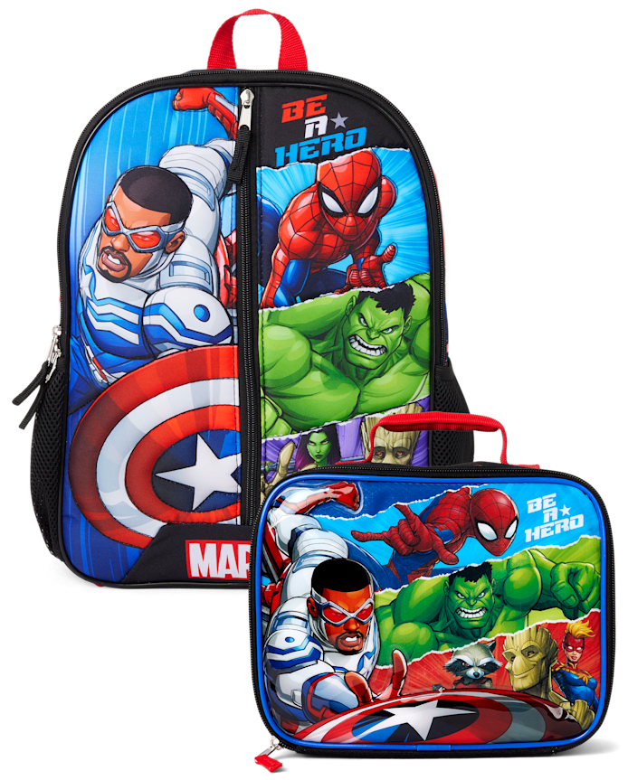 Boys Avengers Backpack 2-Piece Set