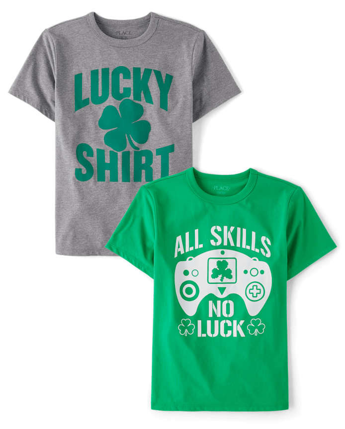 Boys St. Patrick's Day Graphic Tee 2-Pack