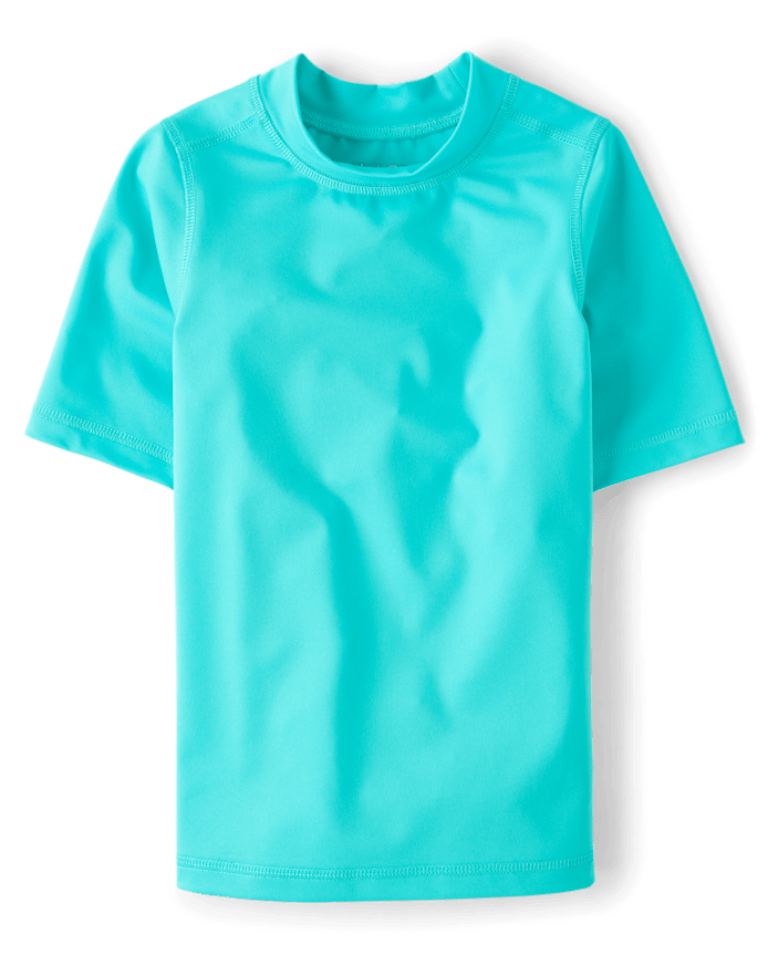 Boys Colorblock Rashguard Swimsuit