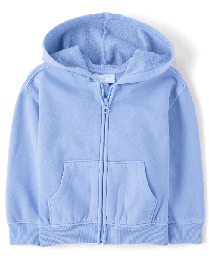 Baby And Toddler Garment Dyed Premium Fleece 2-Piece Outfit Set