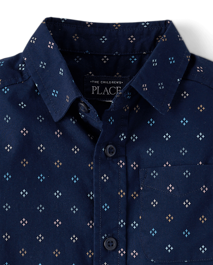 Baby And Toddler Boys Print 2-Piece Outfit Set