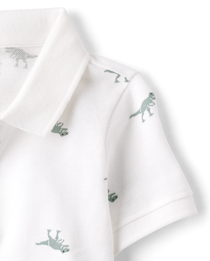 Baby And Toddler Boys Dino 2-Piece Outfit Set