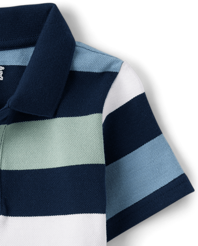 Baby And Toddler Boys Striped 2-Piece Outfit Set