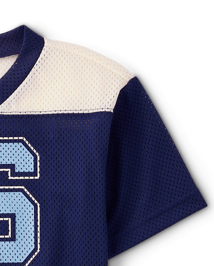 Boys Quick Dry Print Mesh 2-Piece Outfit Set