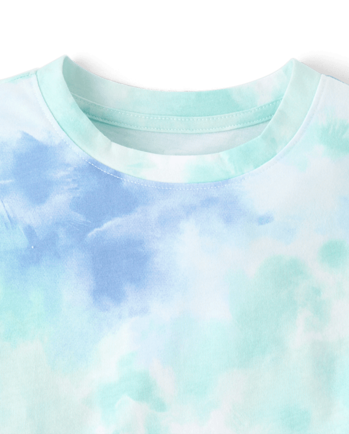 Boys Tie Dye 2-Piece Outfit Set