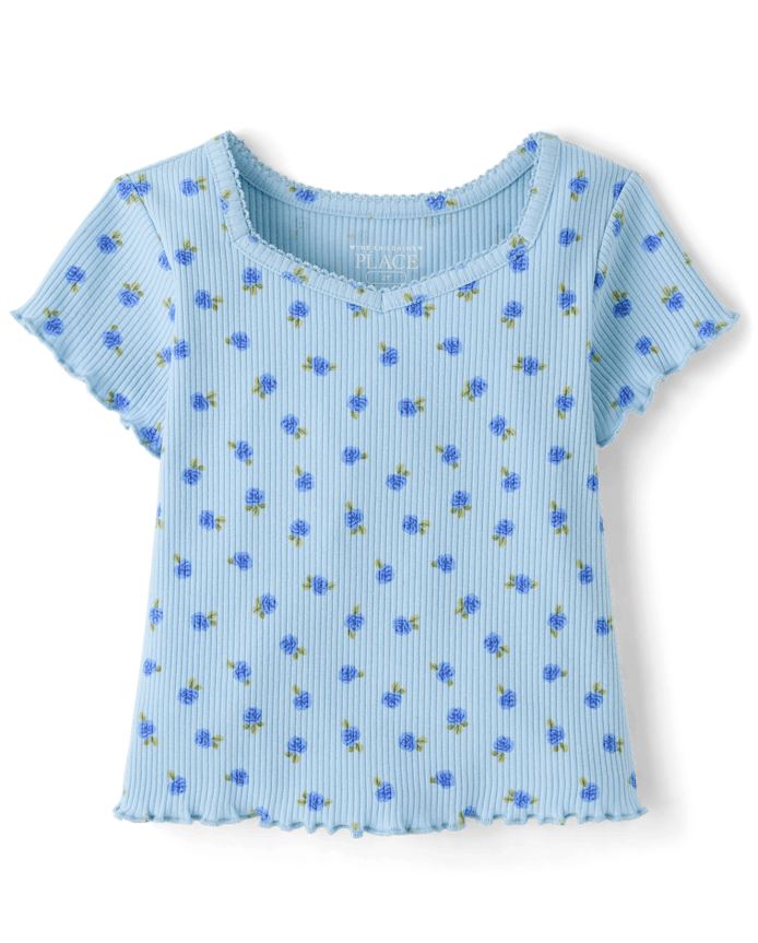 Toddler Girls Floral 2-Piece Outfit Set