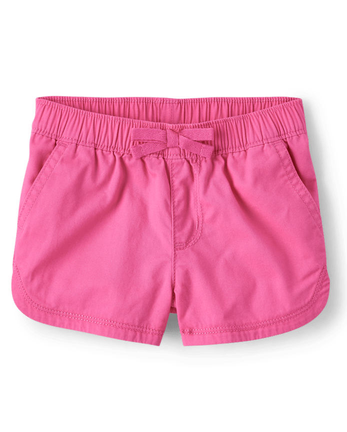 Baby And Toddler Girls Pull On Shorts 4-Pack