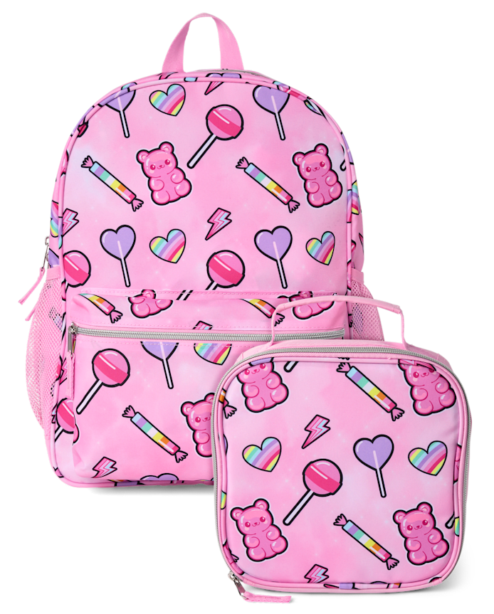 Girls Candy Backpack 2-Piece Set