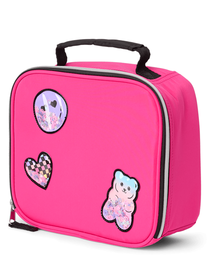 Girls Shakey Icon Patch Backpack 2-Piece Set