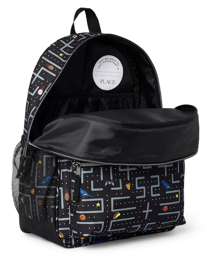 Boys Video Game Backpack 2-Piece Set