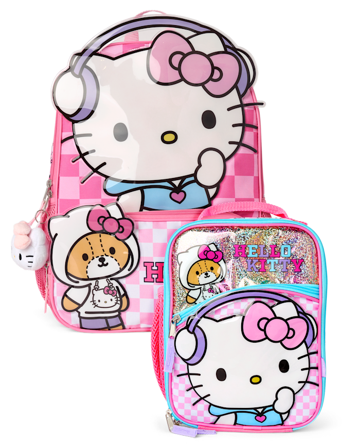 Toddler Girls Hello Kitty® Backpack 2-Piece Set