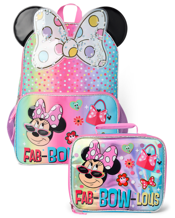 Toddler Girls Minnie Mouse™ Backpack 2-Piece Set