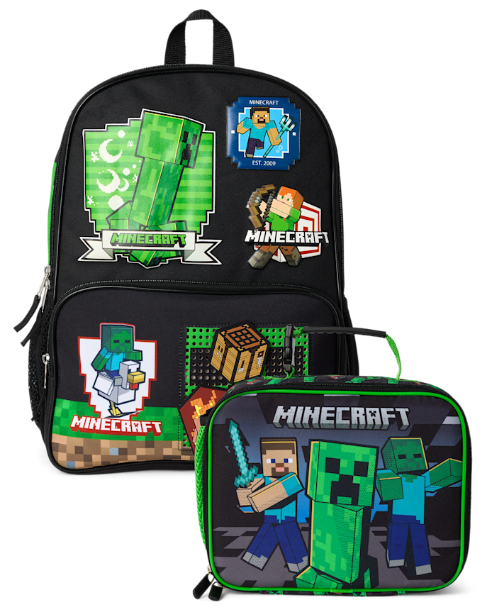 Boys Minecraft™ Backpack 2-Piece Set