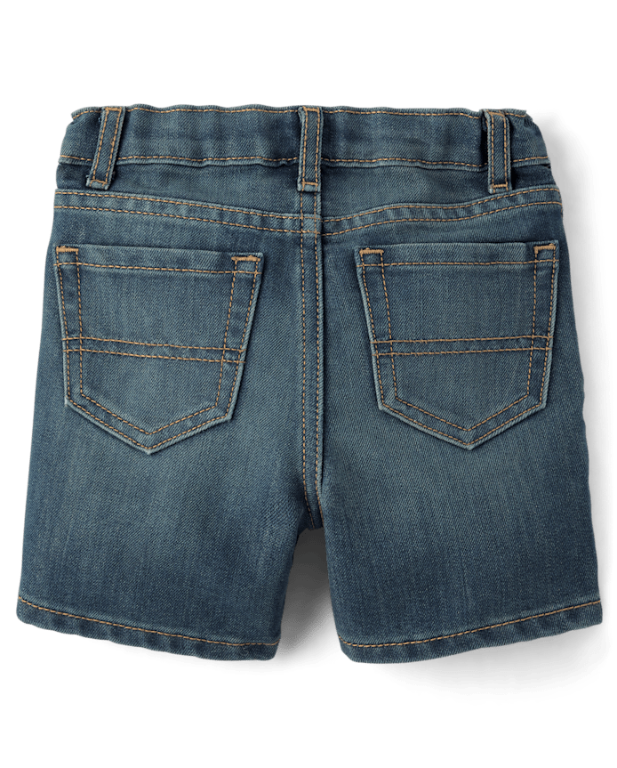 Baby And Toddler Boys Jean Shorts 2-Pack