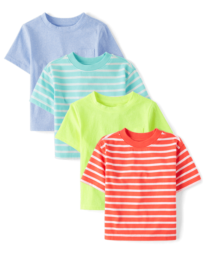 Baby And Toddler Print Tee 4-Pack
