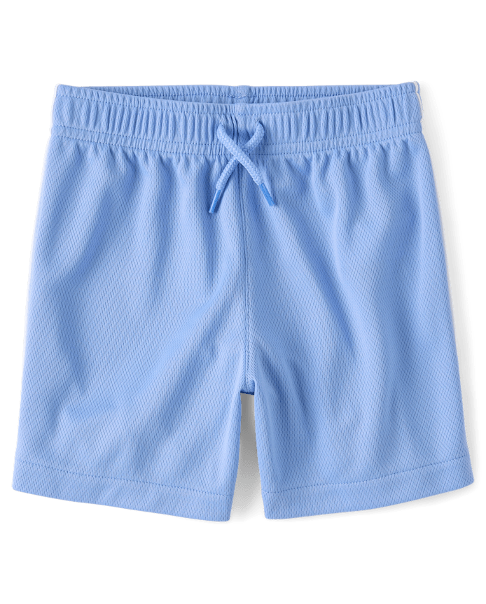 Baby And Toddler Boys Quick Dry Side Stripe Mesh Active Shorts 4-Pack