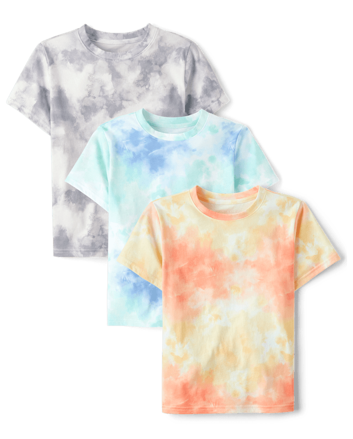 Kids Tie Dye Tee 3-Pack