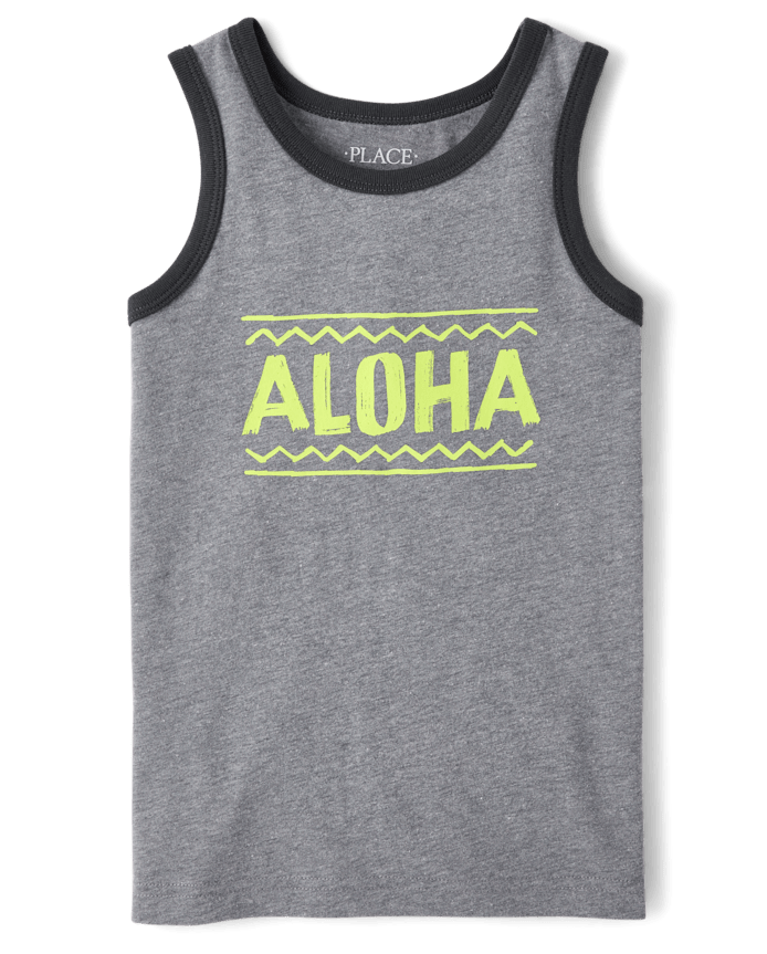 Boys Aloha 2-Piece Outfit Set
