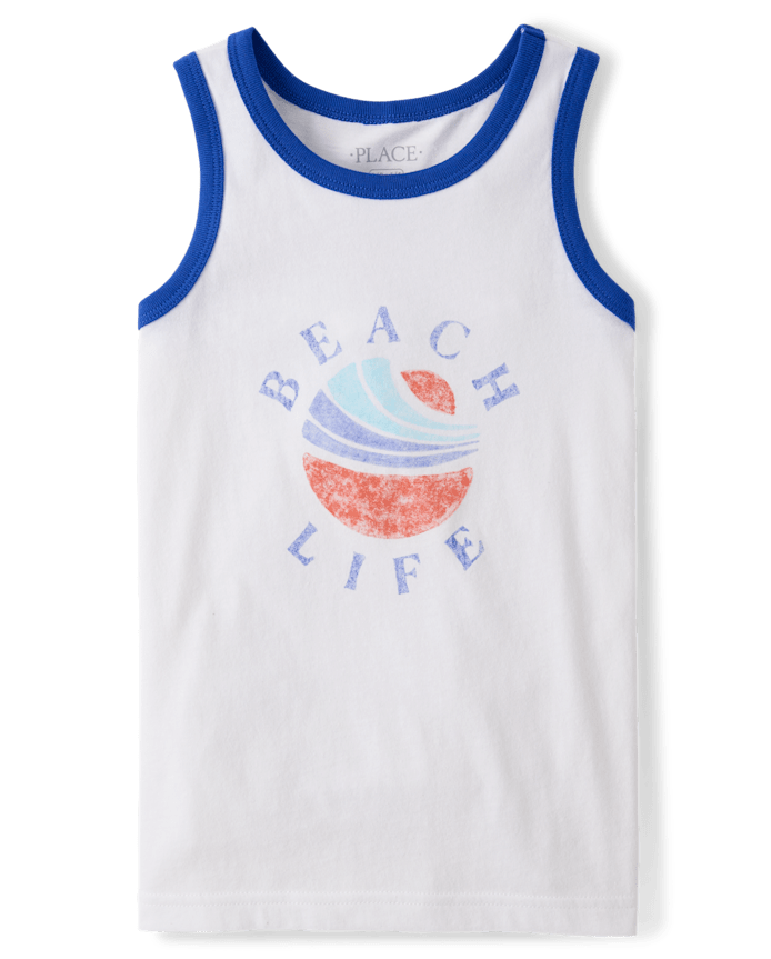 Boys Beach Life 2-Piece Outfit Set
