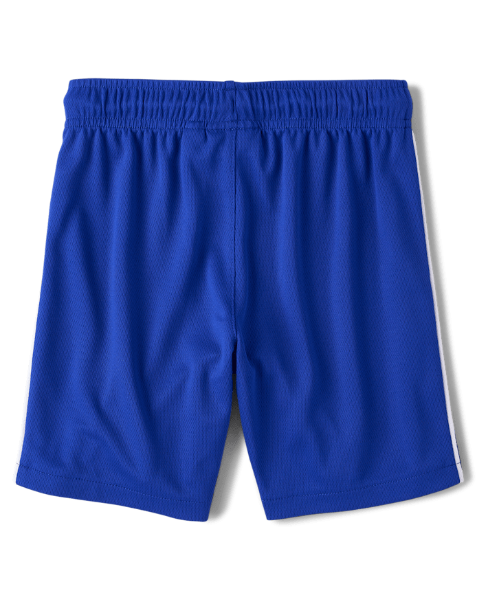 Kids Quick Dry Side Stripe Mesh Active Shorts 6-Pack