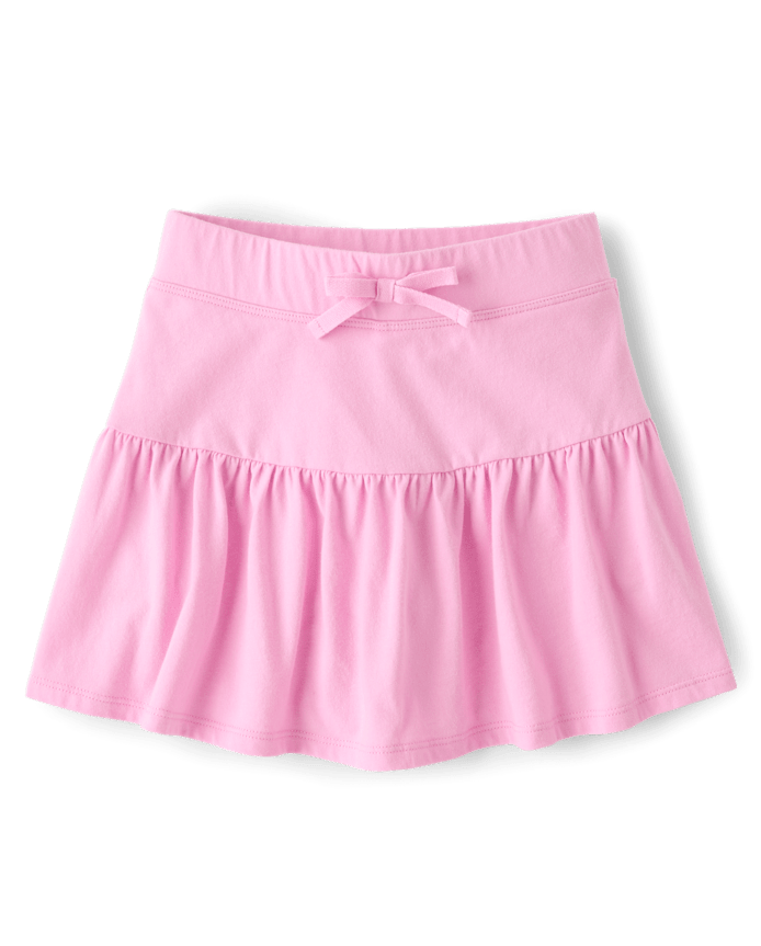 Girls Tiered Skort 4-Pack