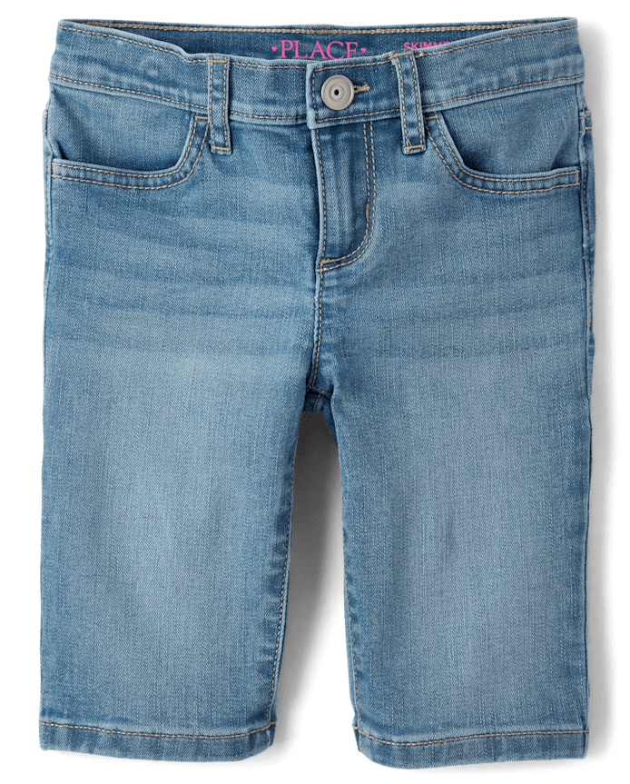 Girls Skimmer Jean Shorts 2-Pack