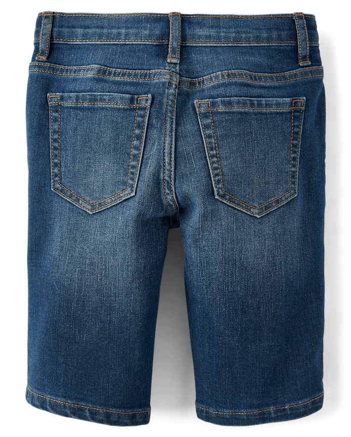 Girls Skimmer Jean Shorts 2-Pack