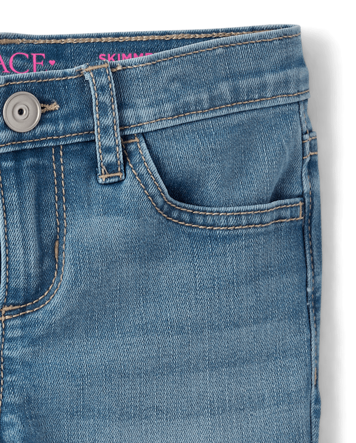 Girls Skimmer Jean Shorts 2-Pack