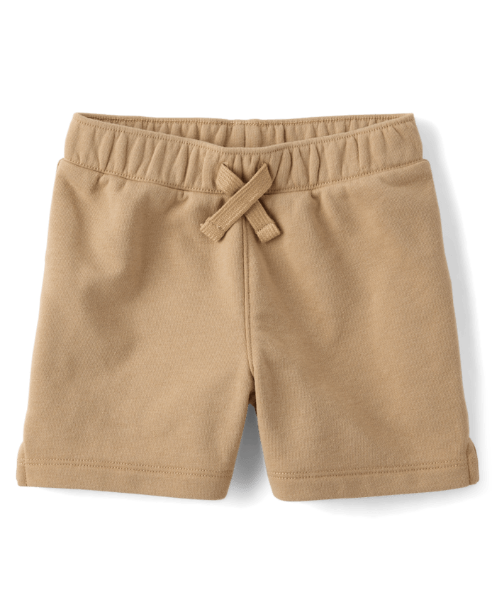 Baby And Toddler Boys Palm Tree French Terry Active Shorts 3-Pack