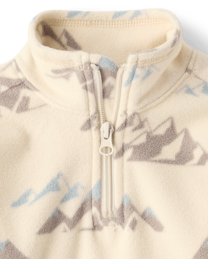 Toddler Boys Mountain Microfleece 2-Piece Outfit Set