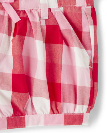 Short Vichy Fille - Très Cerise