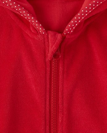 Cache-maillot brodé pour filles - Very Cherry