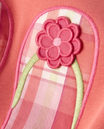 Tongs pour filles, haut à basque - Fairy Blossom