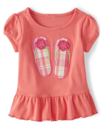 Tongs pour filles, haut à basque - Fairy Blossom