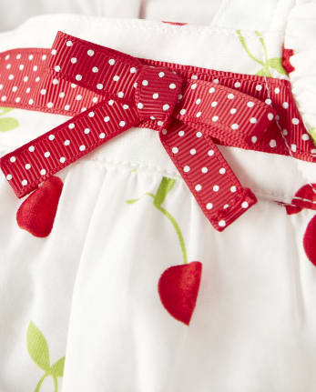 Top Niña Volantes - Very Cherry