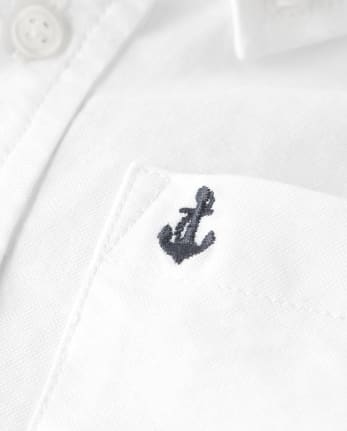 Boys Oxford Button Up Shirt - Spring Jubilee