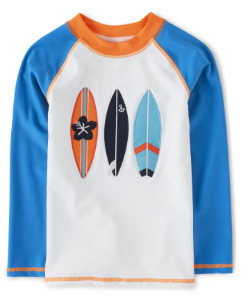 Boys Surf Rashguard - Whale Hello There