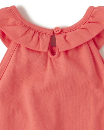 Girls Embroidered Peplum Top - Fairy Blossom