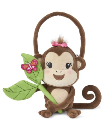 Girls Monkey Bag - Summer Safari