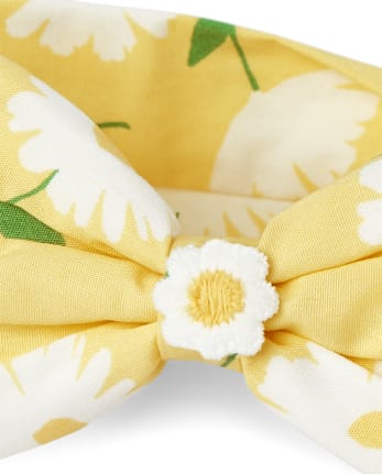 Couvre-chef floral pour filles - Marguerites ensoleillées
