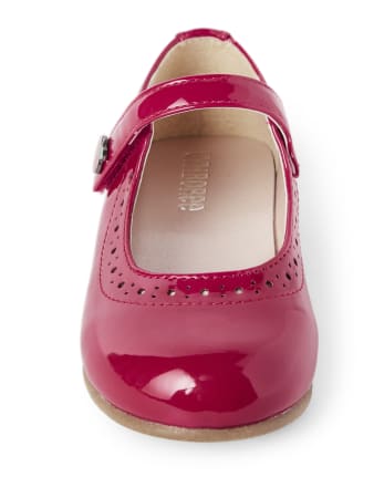 Girls Ballet Flats - Candy Apple