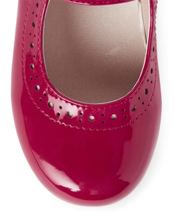 Girls Ballet Flats - Candy Apple