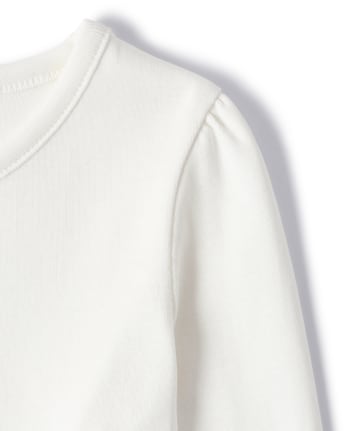 Girls Embroidered Flower Top - Harvest