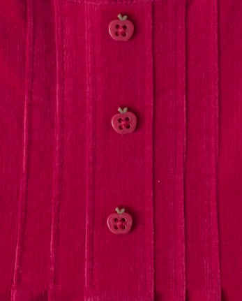 Jersey De Pana Con Apliques Para Niña - Candy Apple