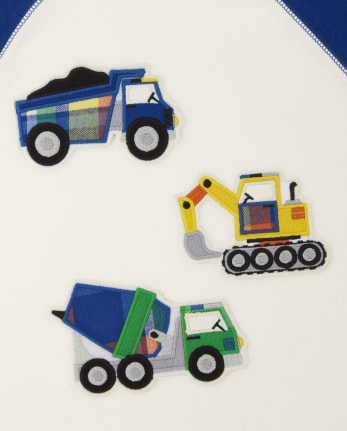 Camiseta de camiones Peek-A-Boo para niños - Demolition Dude